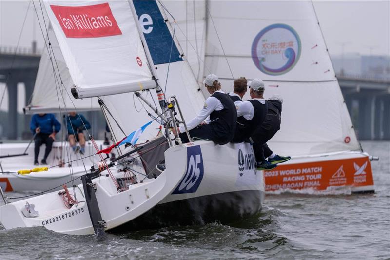 Ian Williams (GBR) Chinaone.Ningbo (crew Jon Gundersen, Richard Sydenham, Gerrard Mitchell) - 2023 World Match Racing Tour Final - photo © Ian Roman / WMRT