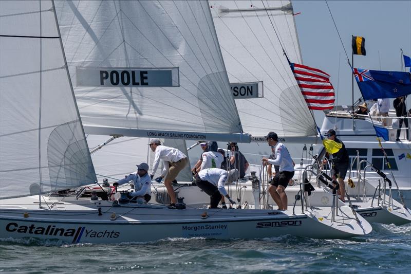 Congressional Cup photo copyright Ian Roman / WMRT taken at Long Beach Yacht Club and featuring the Match Racing class