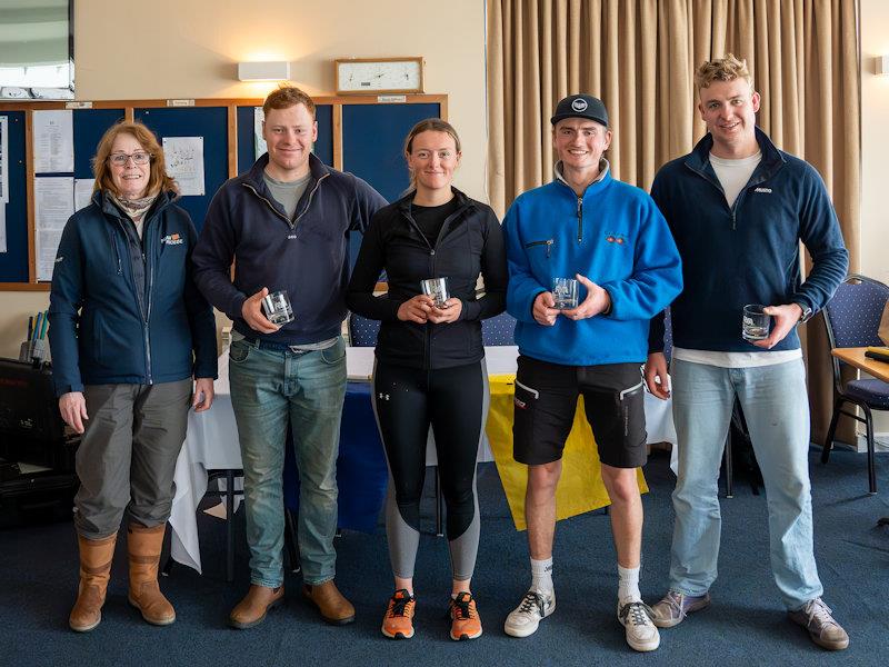 Ben Childerley, Maddie Kirk, Andrew Pimm and Robby Boyd win Qualifier 2 of RYA Match Racing Series at Burnham photo copyright Petru Balau / sports.hub47.com taken at Royal Corinthian Yacht Club, Burnham and featuring the Match Racing class