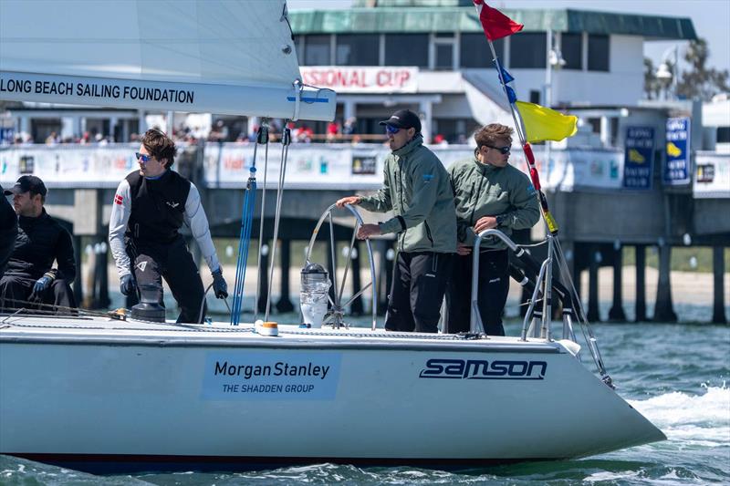 59th Congressional Cup Day 1 photo copyright Ian Roman / WMRT taken at Long Beach Yacht Club and featuring the Match Racing class