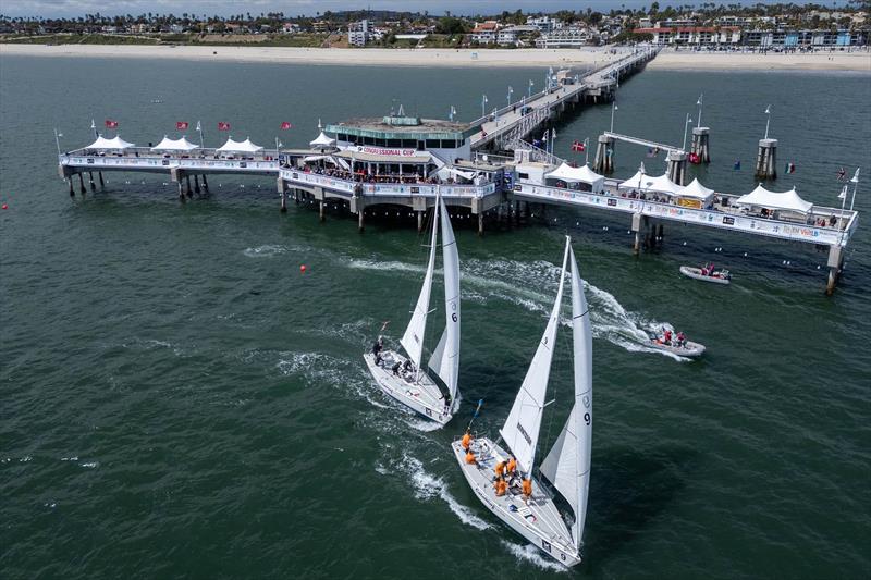 2024 Congressional Cup photo copyright Ian Roman taken at Long Beach Yacht Club and featuring the Match Racing class