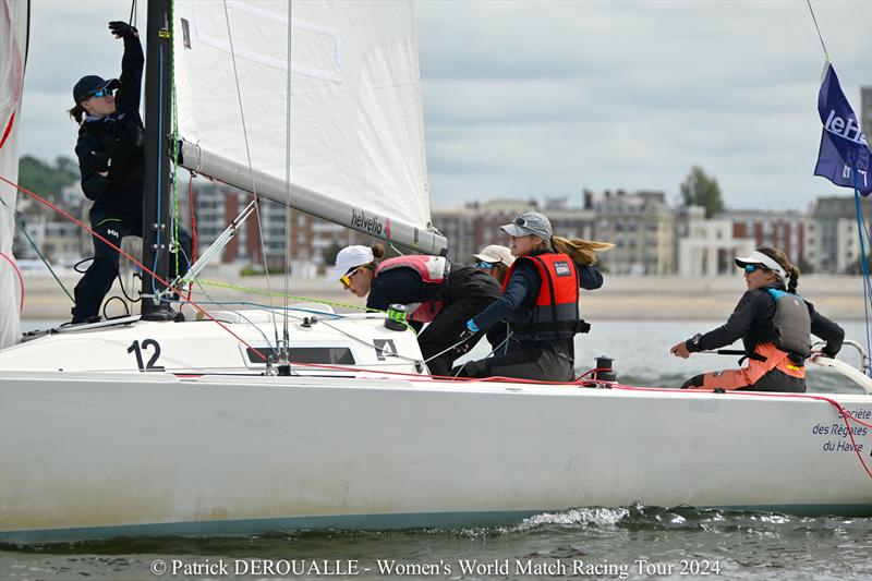 Normandy Match Cup Day 2: Brooke Wilson and the Amphitrite Racing team from Royal Sydney Yacht Squadron - photo © Patrick Deroualle