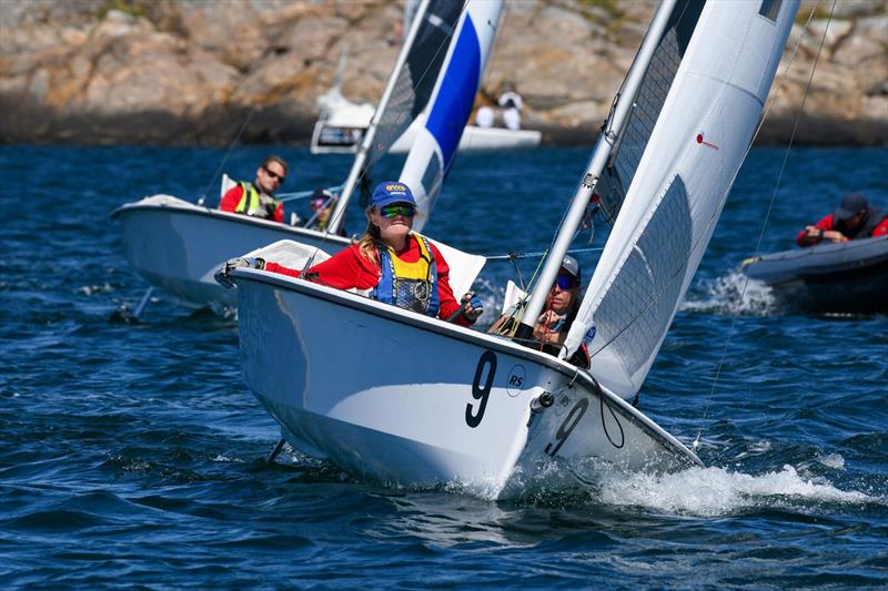 Parasailing exhibition match race - 2025 GKSS Match Cup Sweden and Nordea Women's Trophy  photo copyright Rick Tomlinson taken at Royal Gothenburg Yacht Club and featuring the Match Racing class