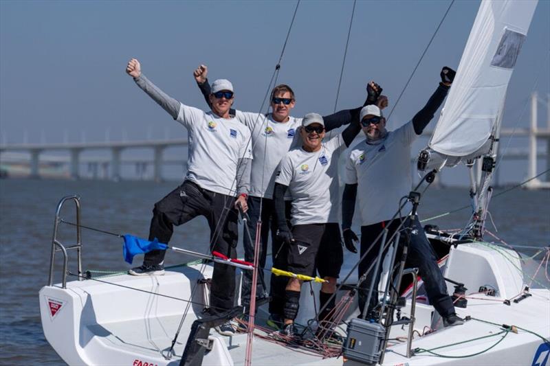 Ian Williams, Pindar by Manuport Logistics, Winners 2025 Macao Match Cup. Macao, China. January 12, 2025 photo copyright Ian Roman / WMRT taken at  and featuring the Match Racing class