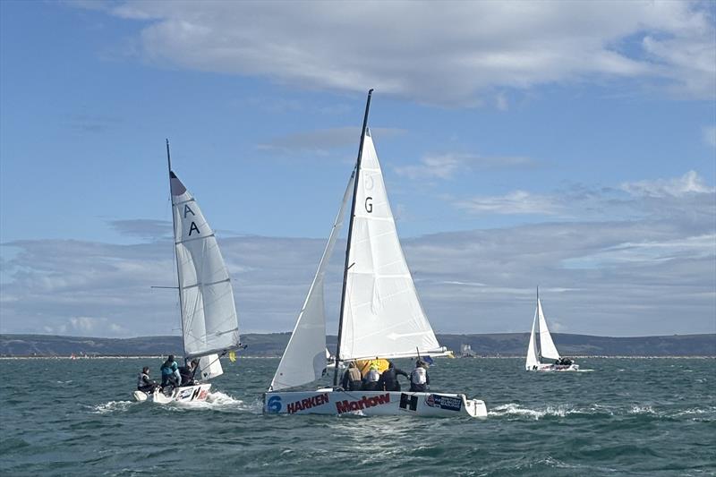 RYA Marlow Ropes Women's Match Racing Championship photo copyright British Keelboat Sailing taken at Weymouth & Portland National Sailing Academy and featuring the Match Racing class