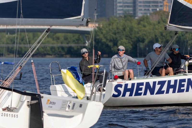 Ian Garreta, FRA - 2025 World Match Racing Tour Final in Shenzhen, Day 2 photo copyright Ian Roman / WMRT taken at  and featuring the Match Racing class