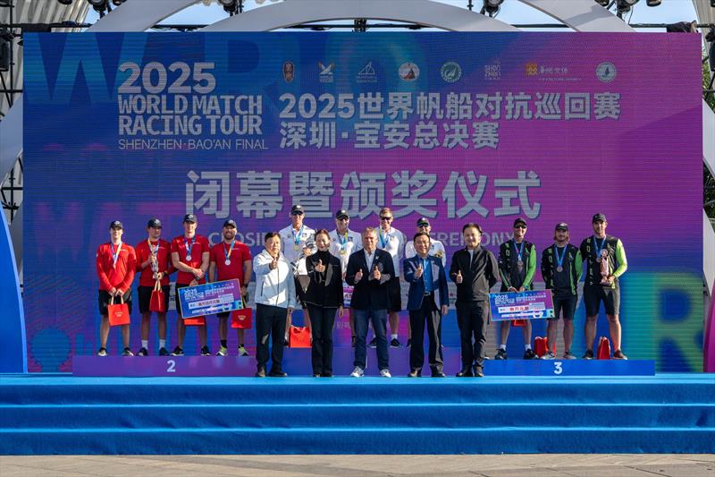 2025 World Match Racing Tour Final prize giving - photo © Ian Roman / WMRT