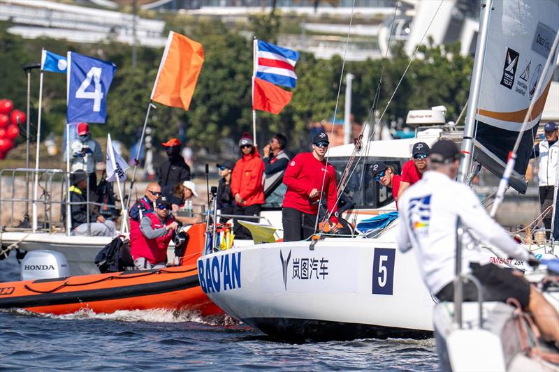 Racing during the final of the 2025 World Match Racing Tour Final - photo © Ian Roman / WMRT