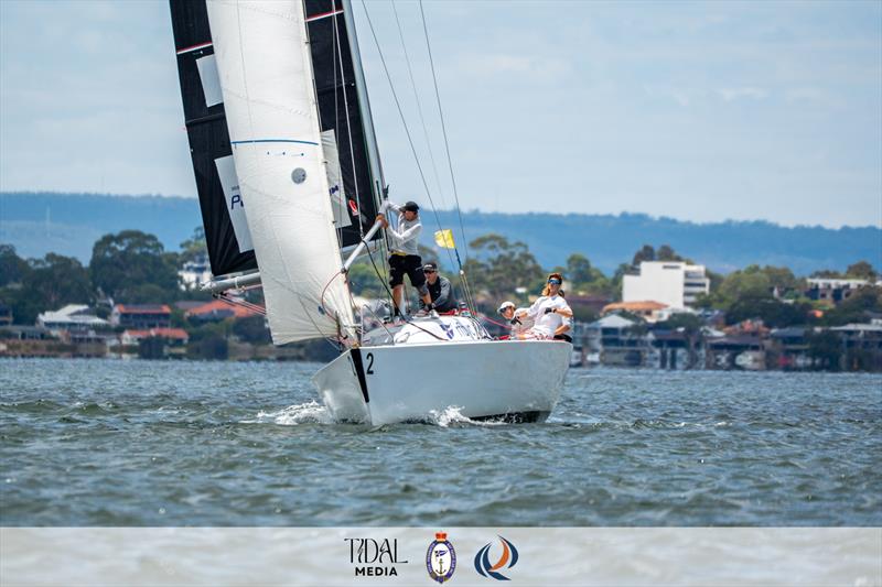 2026 Warren Jones International Regatta - Day 1 photo copyright Alex Dare / Tidal Media Australia taken at Royal Freshwater Bay Yacht Club and featuring the Match Racing class