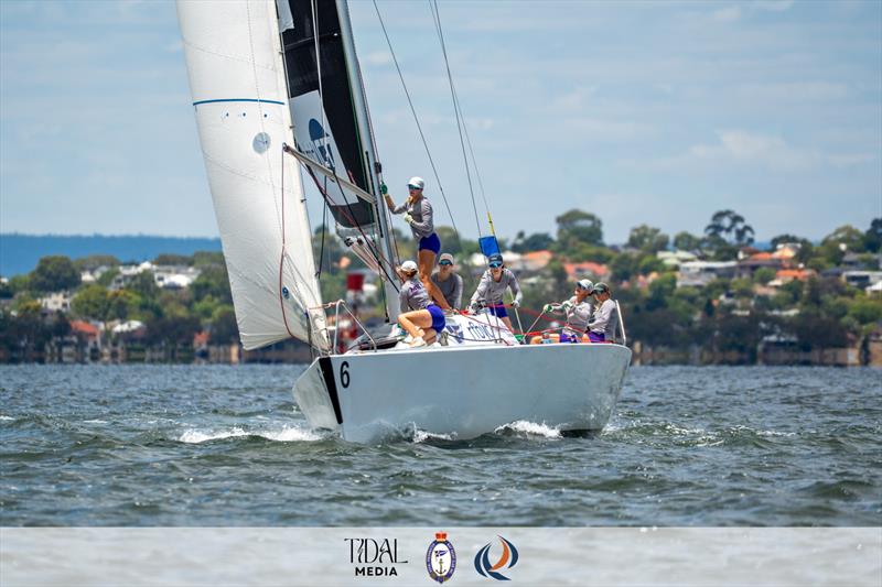 2026 Warren Jones International Regatta - Day 1 photo copyright Alex Dare / Tidal Media Australia taken at Royal Freshwater Bay Yacht Club and featuring the Match Racing class