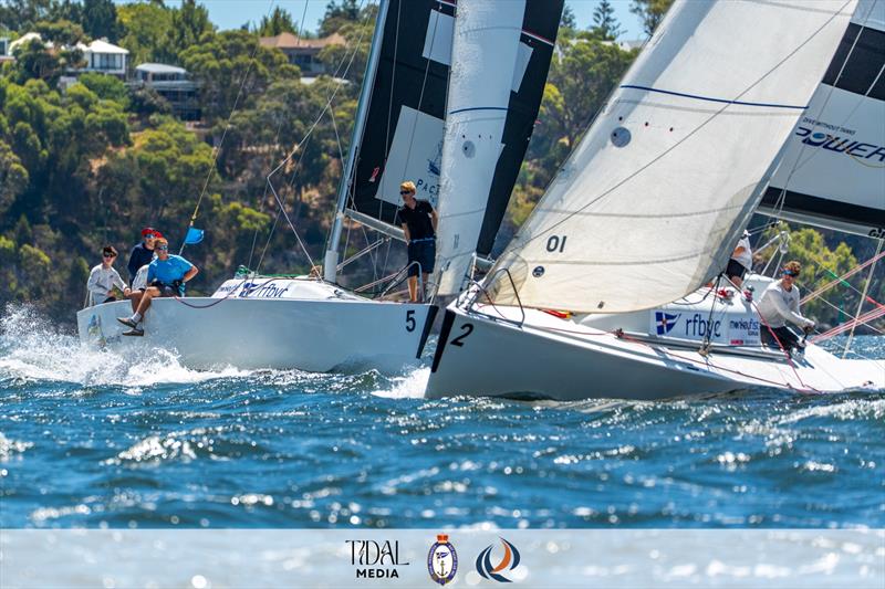 2026 Warren Jones International Regatta - Day 1 photo copyright Alex Dare / Tidal Media Australia taken at Royal Freshwater Bay Yacht Club and featuring the Match Racing class