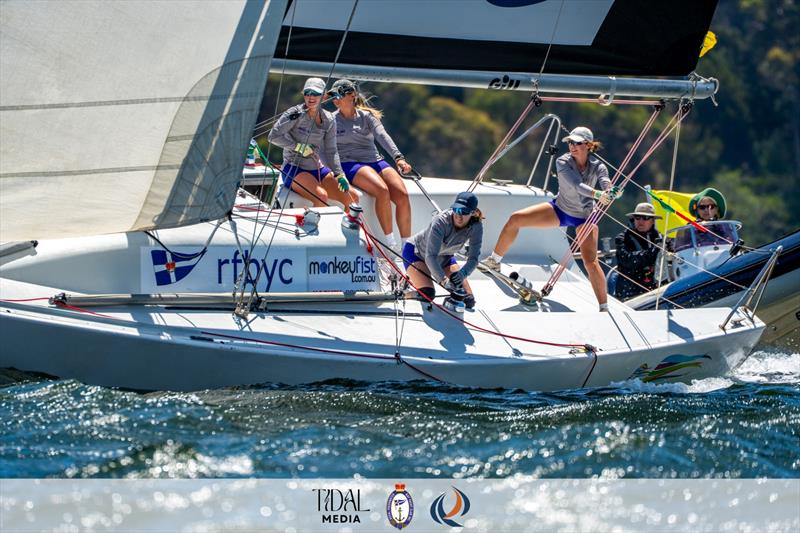 2026 Warren Jones International Regatta - Day 1 photo copyright Alex Dare / Tidal Media Australia taken at Royal Freshwater Bay Yacht Club and featuring the Match Racing class