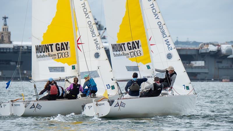 California Dreamin' Match Race Series  photo copyright Mark Albertazzi taken at San Diego Yacht Club and featuring the Match Racing class