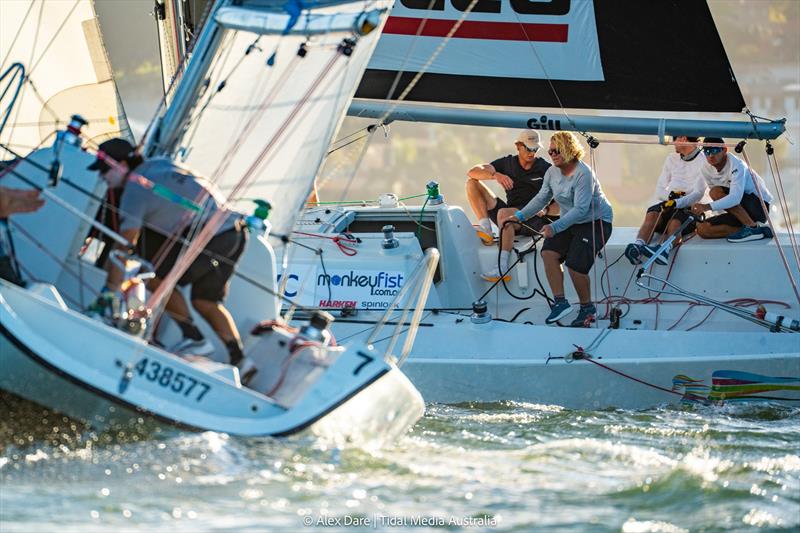 Torre v Tapper Cross - 2026 Warren Jones International Regatta - photo © Alex Dare - Tidal Media Australia