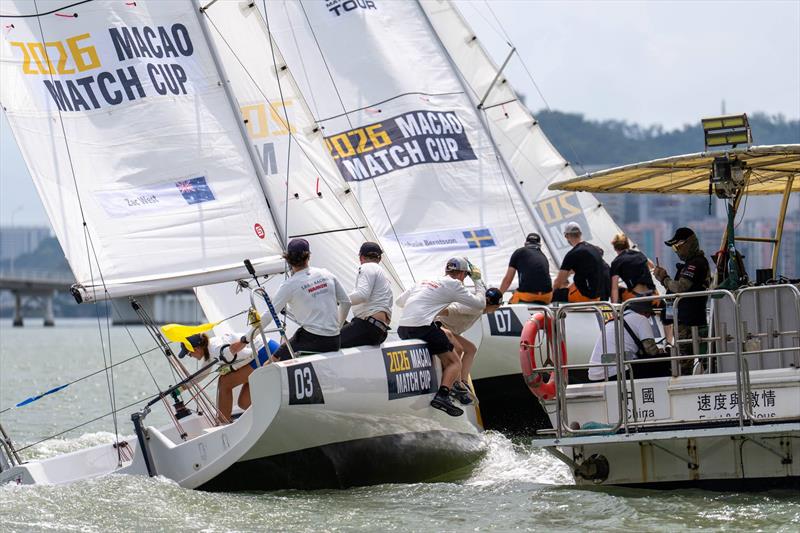 Zac West & Cole Tapper - 2026 Macao Match Cup Day 2 - photo © Ian Roman / WMRT
