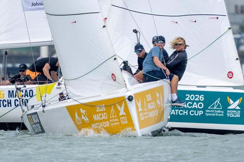 Cole Tapper (AUS) - 2026 Macao Match Cup - Day 3 photo copyright Ian Roman / WMRT taken at  and featuring the Match Racing class