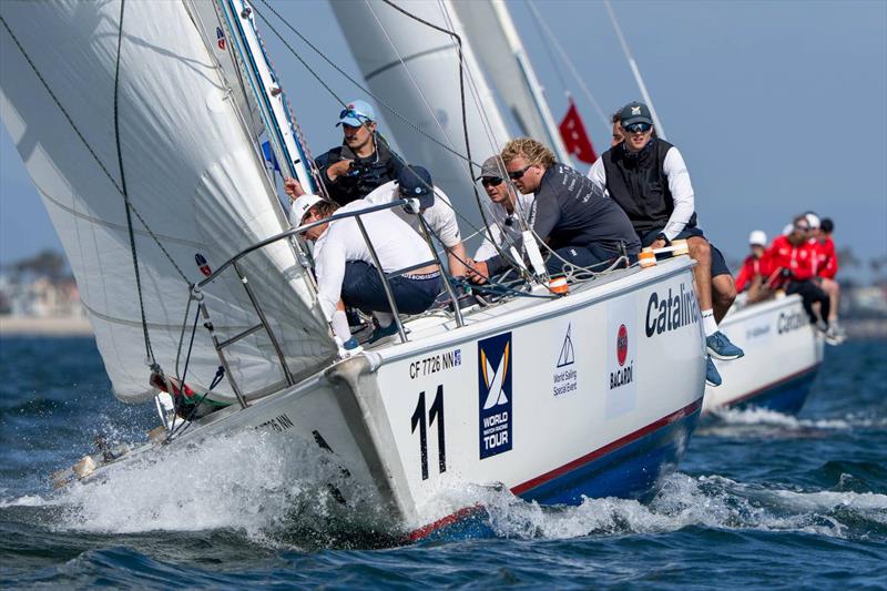 Cole Tapper and his time of Max Brennan, Jack Frewin, Nathan Gulliksen, George Richardson and Hamish Vass win the 61st Congressional Cup at Long Beach Yacht Club photo copyright Ian Roman / WMRT taken at Long Beach Yacht Club and featuring the Match Racing class