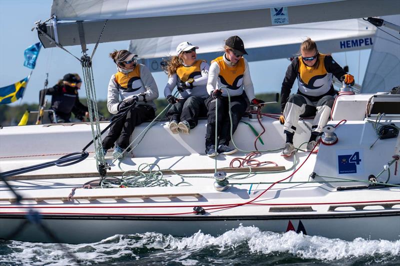 KDY Women's Match Race 2026, Day 1 photo copyright Ian Roman / WMRT taken at Royal Danish Yacht Club and featuring the Match Racing class
