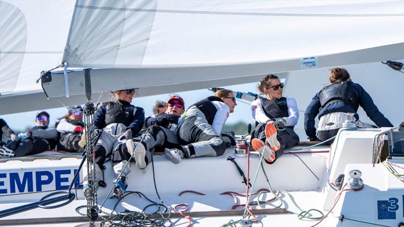 KDY Women's Match Race 2026, Day 1 - photo © Ian Roman / WMRT