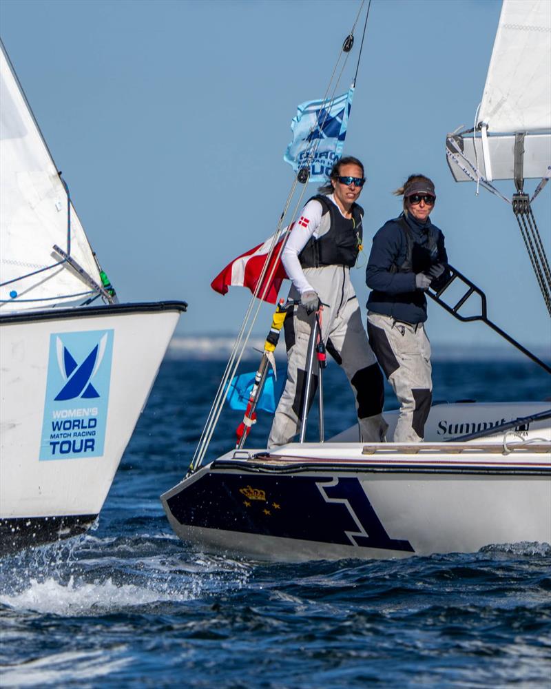 Lea Vogelius, DEN / WOW Racing at the KDY Women's Match Race 2026 - photo © Ian Roman / WMRT