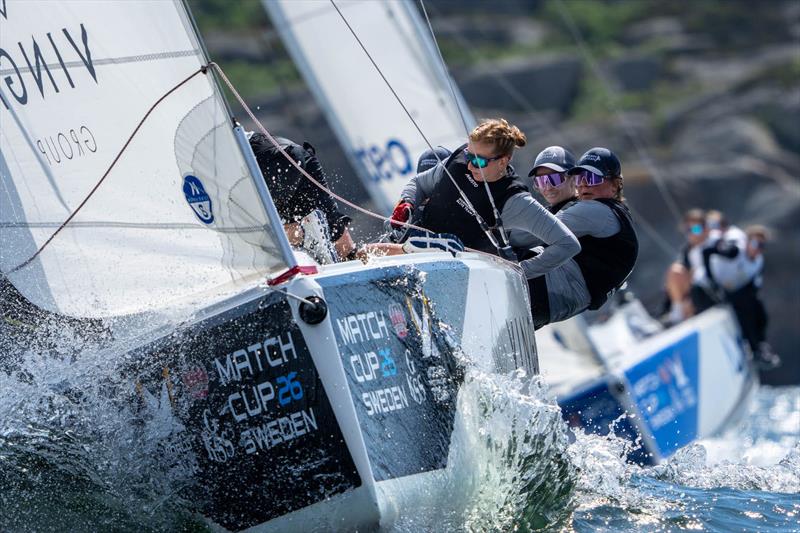 Pauline Courtois (FRA) Match in Pink - 2026 GKSS Match Cup Sweden and Nordea Women's Trophy - photo © Ian Roman / WMRT
