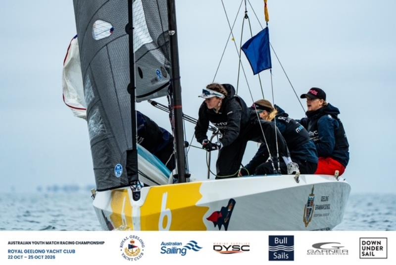 2026 Australian Youth Match Racing Championship - Day 3 - photo © Jordan Roberts / Down Under Sail