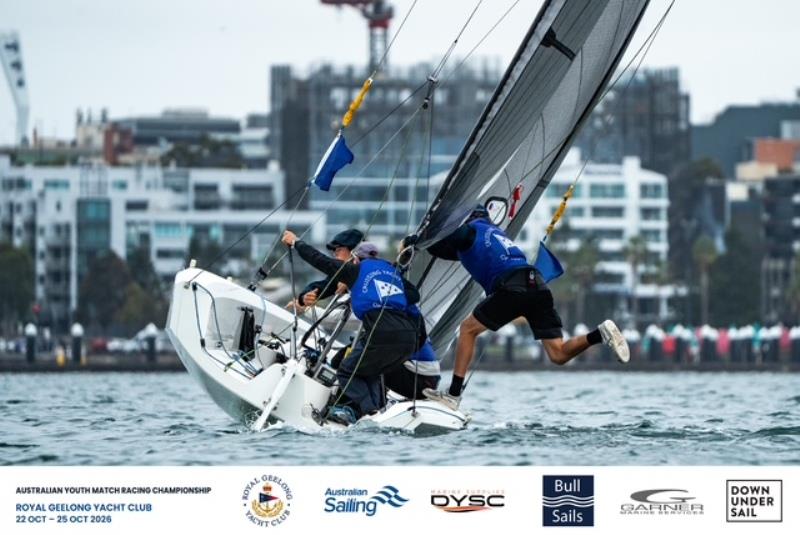 2026 Australian Youth Match Racing Championship - Day 3 - photo © Jordan Roberts / Down Under Sail