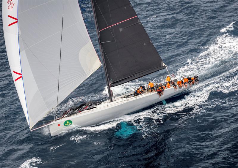 Dieter Shon's Maxi 72 Momo has won the Challenge Rolex Trophy in the Rolex Giraglia Race photo copyright Rolex / Kurt Arrigo taken at Yacht Club Italiano and featuring the Maxi 72 Class class