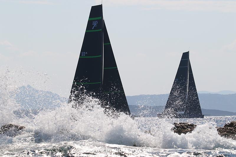 Maxi Yacht Rolex Cup 2021 day 1 photo copyright Ingrid Abery / www.ingridabery.com taken at Yacht Club Costa Smeralda and featuring the Maxi 72 Class class