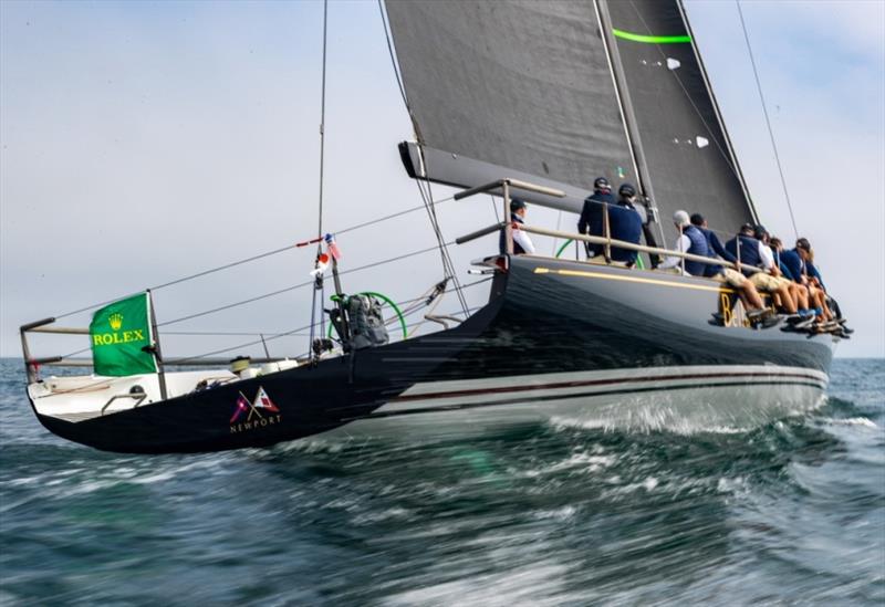 Bella Mente won the 2020 Queen's Cup and finished third in the New York Yacht Club's Race Week at Newport presented by Rolex photo copyright Rolex / Daniel Forster taken at New York Yacht Club and featuring the Maxi 72 Class class