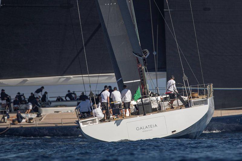 Galateia - Les Voiles de Saint-Tropez photo copyright Gilles Martin-Raget / www.martin-raget.com taken at Société Nautique de Saint-Tropez and featuring the Maxi 72 Class class