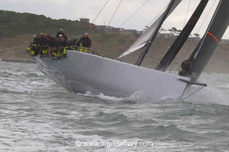 2023 Round the Island Race photo copyright Ingrid Abery / www.ingridabery.com taken at Island Sailing Club, Cowes and featuring the Maxi 72 Class class