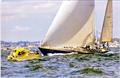 Great Britain II leaving Auckland in the 1977-78 Whitbread, which she was again first around the World  © Richard Gladwell Sail-World.com/nz