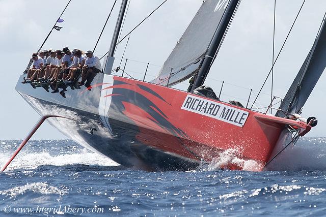 Les Voiles de St Barth day 1 photo copyright Ingrid Abery / www.ingridabery.com taken at Saint Barth Yacht Club and featuring the Maxi class