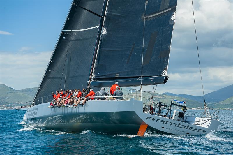 George David's mighty Rambler 88 wins the Volcano Race photo copyright Gianluca di Fazio / IMA taken at Yacht Club Gaeta and featuring the Maxi class