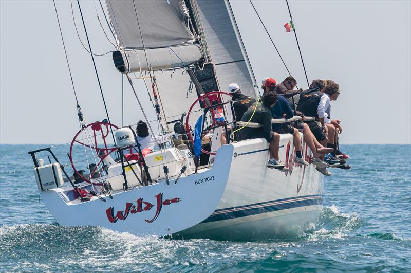 Hungarian Marton Jozsa's Wild Joe during the Volcano Race photo copyright Gianluca di Fazio / IMA taken at Yacht Club Gaeta and featuring the Maxi class