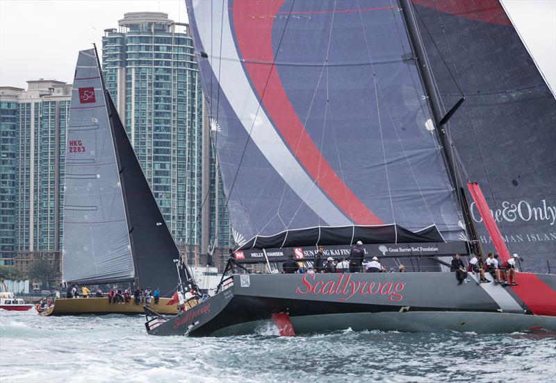 Scallywag starts the San Fernando Race - photo © RHKYC / Guy Nowell