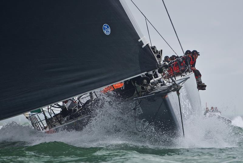 Rolex Fastnet Race 2019 start photo copyright Tom Hicks / www.solentaction.com taken at Royal Ocean Racing Club and featuring the Maxi class