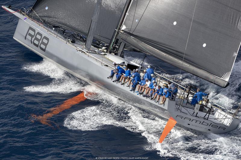 Les Voiles de Saint-Tropez 2019 day 5 photo copyright Gilles Martin-Raget taken at Société Nautique de Saint-Tropez and featuring the Maxi class