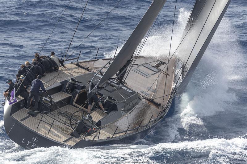 Les Voiles de Saint-Tropez 2019 photo copyright Gilles Martin-Raget taken at Société Nautique de Saint-Tropez and featuring the Maxi class