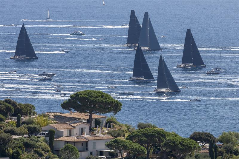 Les Voiles de Saint-Tropez 2017 photo copyright Gilles Martin-Raget taken at Société Nautique de Saint-Tropez and featuring the Maxi class