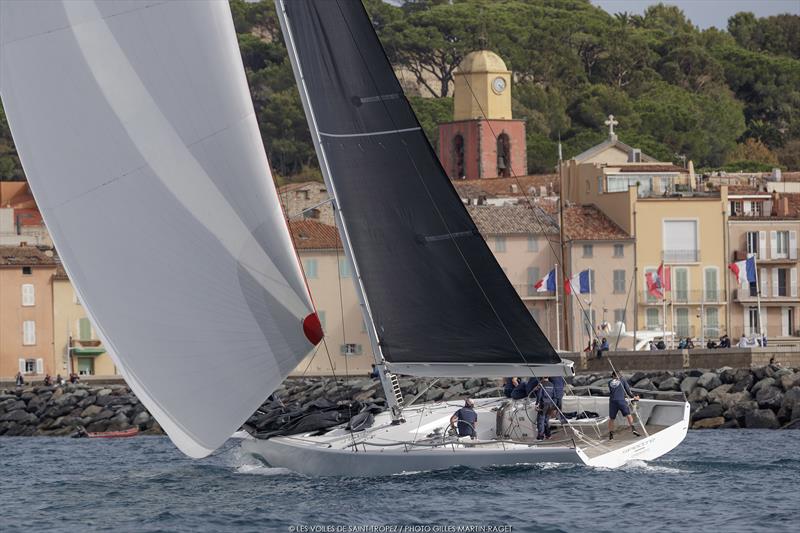 Peter Dubens' Frers 60, Spectre during Les Voiles de Saint-Tropez photo copyright Gilles Martin-Raget taken at Société Nautique de Saint-Tropez and featuring the Maxi class