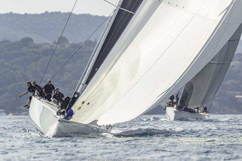 Les Voiles de Saint-Tropez photo copyright Gilles Martin-Raget taken at Société Nautique de Saint-Tropez and featuring the Maxi class