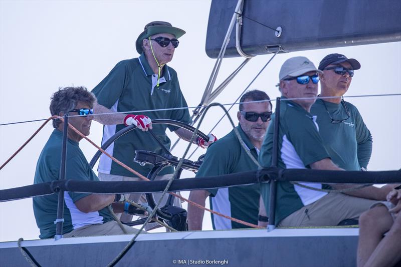 Irvine Laidlaw helmed his Highland Fling XI to victory for a second day in a row on day 2 of the Maxi Yacht Rolex Cup - photo © IMA / Studio Borlenghi