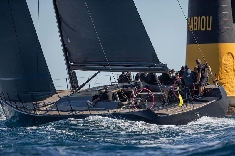 Les Voiles de Saint-Tropez photo copyright Gilles Martin-Raget taken at Société Nautique de Saint-Tropez and featuring the Maxi class