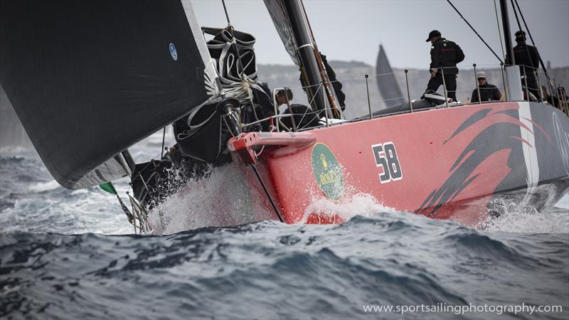 The Line Honours favourite, and for very, very good reason. In anything over 15 knots and with the sheets eased, LDV Comanche is an express train photo copyright Beth Morley / www.sportsailingphotography.com taken at Cruising Yacht Club of Australia and featuring the Maxi class