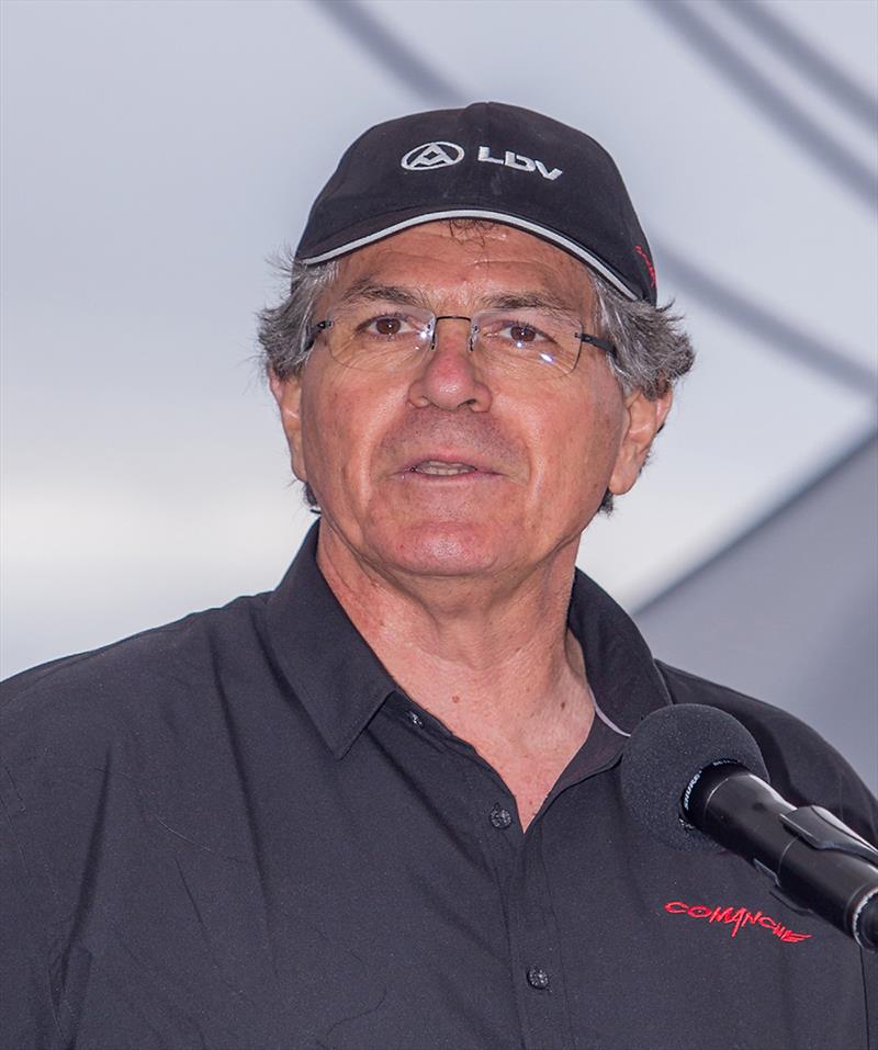 Jim Cooney photo copyright Crosbie Lorimer taken at Cruising Yacht Club of Australia and featuring the Maxi class