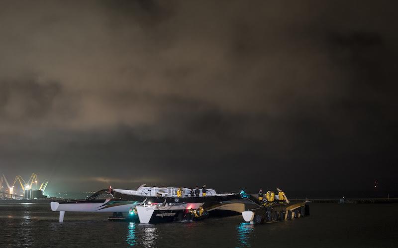 Spindrift racing - Jules Verne Trophy photo copyright Chris Schmid / Spindrift racing taken at  and featuring the Maxi class