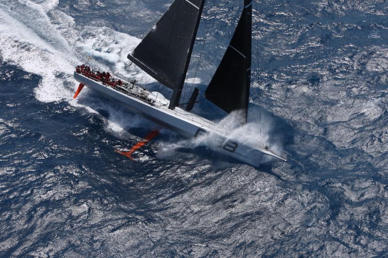 George David's Rambler 88 is currently ahead of the monohull race record – RORC Caribbean 600 photo copyright RORC / Tim Wright / www.photoaction.com taken at Royal Ocean Racing Club and featuring the Maxi class