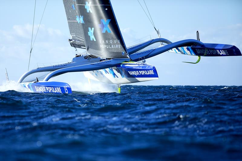 Maxi Banque Populaire IX. Skipper, Armal Le Cleac'h. - photo © Easy Ride / BPCE 